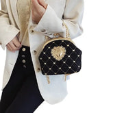 Embroidery Women Leather Handbag